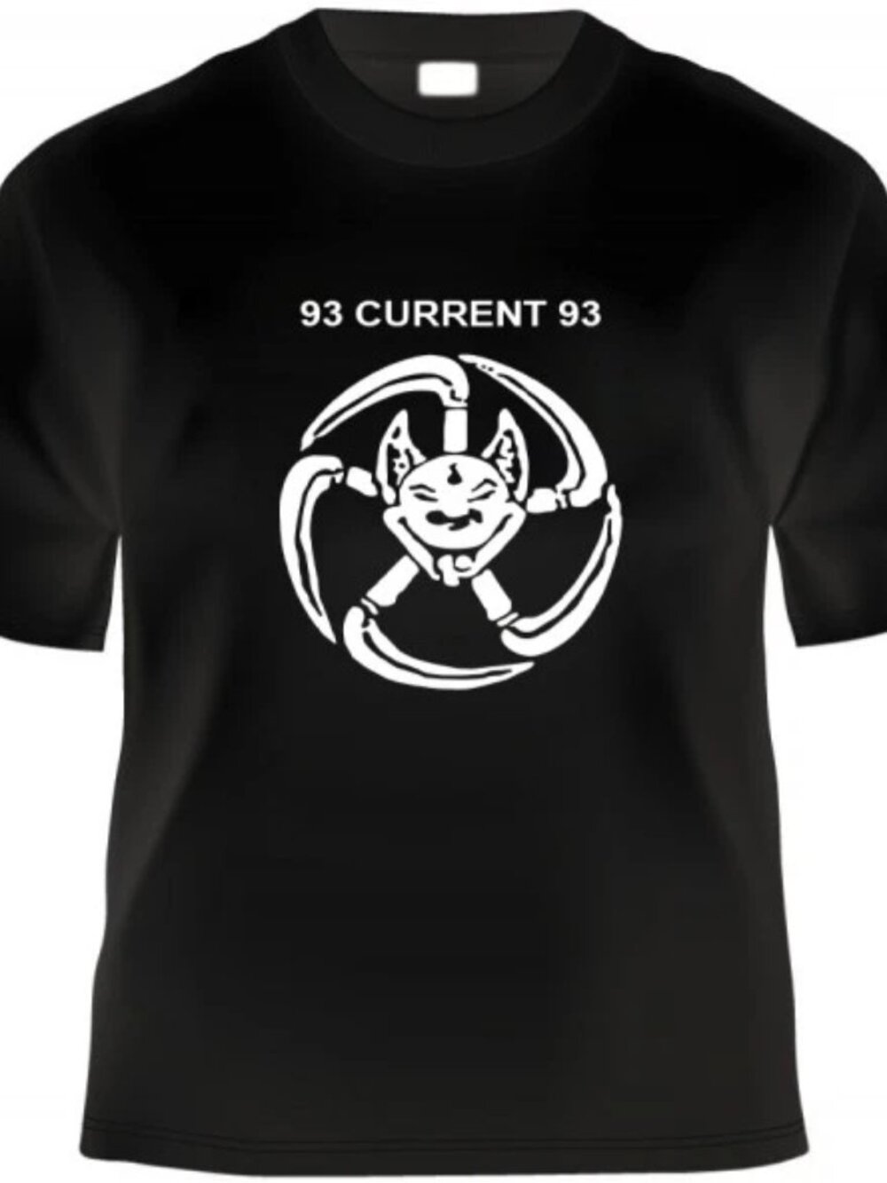 CURRENT 93 Shirt - Looney Logo T-Shirt , Music Band Punk Rock Gothic Unisex tee